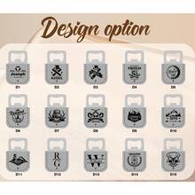 Personalized Beer Opener Keychain - Engraved Bottle Opener, Boyfriend Gift, Groomsmen Gift, Birthday Gift, Logo Opener For Him