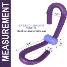 Fitness Leg Clamp Leg Trainer Portable Home Pelvic Floor Muscle Yoga Pilates Home Sports Fitness Trainer, Gym