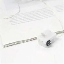 1M/2M/3M Luces de cadena de alambre de cobre LED cálidas/de colores alimentadas por batería Cadena de luces mini para fiesta, hogar, regalo, decoración (3 modos: parpadeo/parpadeo lento/luz constante)