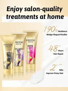 Pantene 護髮膜，滋養、強化、修復、光澤，注入生物活性成分，適合脆弱與細軟髮質，提升髮質，深層滋養，長效效果，防斷裂、防受損、防靜電，適合所有髮質，脆弱髮、細軟髮、受損髮，隔夜修復，特別護理 - strength - 查看 7