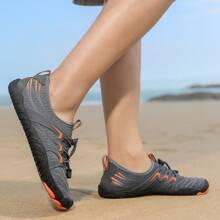 Zapatos casuales ligeros y anchos para caminar descalzo, playa, natación, acondicionamiento físico, baile y deportes acuáticos