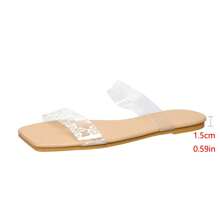Women's Open Toe Summer Sandals, Increased Height Non-Slip Soft Bottom, Breathable Colorful Patterned Fabric Upper, Durable Sewing, Lightweight Comfortable Indoor/Outdoor Travel Fashion Slides