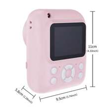 2025 New Kids Camera Instant Print, Selfie Digital Camera With 1080P Videos,Toddler Portable Travel Camera Toy For 3-9 Year Old Boys Girls(Included 32G TF Card),Birthday Gifts For Kids Age 3-12, - 彩色 - 查看 2