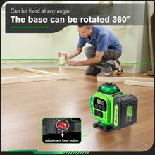 16 Lines 4D Laser Levels 360 Horizontal Vertical Green Line Laser Level Self-Leveling Measure Leveling Tool,Essential Tools - 查看 10