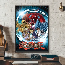 1 件墙壁艺术海报 Amine 经典动漫海报高清艺术，适用于住宅和宿舍墙壁、客厅和酒吧装饰、餐厅或浴室、房间装饰、无框架高品质、室内/室外油画艺术、无框架/有框架、带框架墙壁艺术 - 彩色 - 查看 54