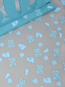 15/30/50g Baby Gender Revealed Paper Scraps For Baby Shower Decorations, Table Scatter, Party Favors, Games & Activities(Blue)