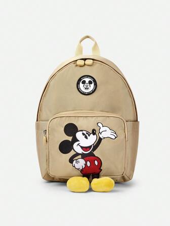 Balabala Mochila de dibujos animados Disney para niños - Lindo diseño en 3D Con Detalles de felpa, mochila escolar ligera y duradera para niños y niñas