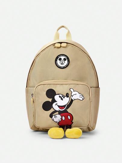 Balabala Cartoon Backpack For Kids - Adorable 3D Design, Plush Details, Lightweight , Suitable For Boys & Girls