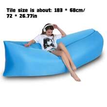户外充气懒人沙发，充气床垫便携式露营气垫单人折叠