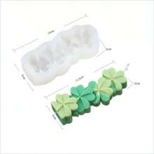 Heart Shaped DIY Handmade Fragrance Plaster Multifunctional Silicone Mold - White - View 5