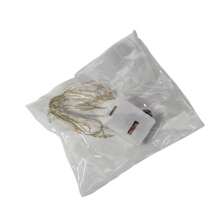 1M/2M/3M Luces de cadena de alambre de cobre LED cálidas/de colores alimentadas por batería Cadena de luces mini para fiesta, hogar, regalo, decoración (3 modos: parpadeo/parpadeo lento/luz constante)