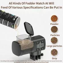 Alimentatore automatico per acquario, alimentatore per acquario intelligente con controllo digitale del tempo per l'alimentazione dei pesci in acquario