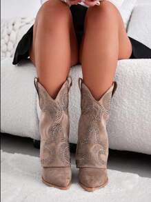 Botas de tobillo de moda para mujer