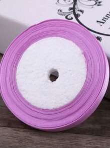 1 Roll 1cm X 25yd Satin Ribbon Hairbands DIY Craft Gift Wrapping Cake Decoration Strings - Multicolor - View 21