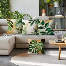 4pcs/Set Boho Tropical Palm Tree Print Cushion Cover 45*45cm - Multicolor - View 5