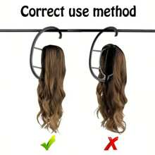 3pcs/2pcs/1pc Portable Wig Storage Stand, Detachable With Hanging Hooks To Organize And Store Wigs And Hats