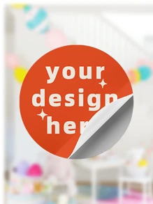 1~100pcs 4cm Custom Stickers,Personalized Photo Stickers Labels, Wedding Stickers, Photo Labels, Birthday Party Stickers, Personalized, Custom, Celebration Labels, Pictures Custom Photo Sticker, Personalized Picture Sticker For Anniversaries, For Valentine's Day Mother's Day Birthdays Children's Day Father's Day, For Graduation, For Weddings, For Housewarming School, Home, Office