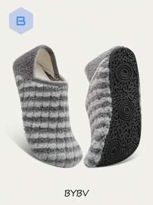 Cozy Adult Home Slippers With Non-Slip Rubber Sole - Ultra Soft, Lightweight, Warm, And Comfortable Indoor/Outdoor House Shoes - Perfect For Men And Women