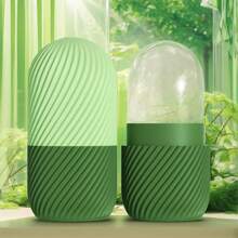 1pc Ice Face Roller, Ice Roller For Face & Eye Puffiness Relief, Facial Massager Contour And Enhance Skin Care & Glow, Ice Facial Roller Mold Cube Back To School - Multicolor - View 22