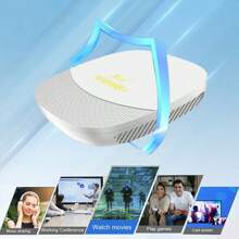 Q96 OHP TV98 ATV Max 安卓 14 电视盒，全志 H313 芯片，支持 WiFi 6、4G/5G、蓝牙、8K、4K AV1 全高清智能媒体播放器，具备语音控制、手机屏幕镜像功能，适用于日常家庭使用。 - 白色 - 查看 7