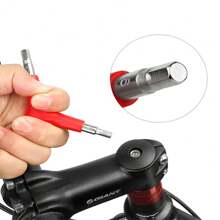 1pc Y-Shaped Stainless Steel 4mm/5mm/6mm Bike Wrench Lightweight And Portable Internal Hexagonal Socket Wrench With Soft Rubber Handle Multi-Functional Bicycle Repair Tools For Mountain Bike Road Bike - Multicolor - View 5