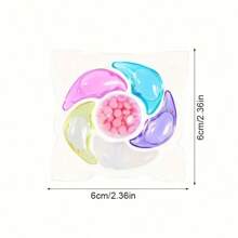 6-In-1 Laundry Detergent Pods, Concentrated Washing Balls, Long-Lasting Fragrance, Heavy-Duty Stain Removal, Fabric Softener, Scented Beads, Liquid Laundry Detergent - Multicolor - View 8