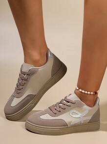 White Sneakers For Women, New Spring/Autumn Sports Running Shoes, Versatile Outdoor Casual Flat Non-Slip Loafers