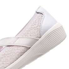 Skechers 女款運動休閒鞋 MODERN COMFORT 系列 時尚長輩鞋 避震透氣回彈 舒適輕量軟底 低筒日常通勤鞋 158763-LAV - 燻衣草色 - 查看 10