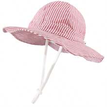 Baby Sun Hat Toddler Sun Protection Bucket Hats For Boys Girls Infant Wide Brim Beach Hat Baby Bucket Hat