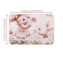 Edredón infantil ligero de poliéster, suave y amigable con la piel, adecuado para dormitorio, sala de estar, oficina, aire acondicionado - Multicolor - Ver 3