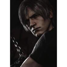 1件裝 無框牆面藝術海報 遊戲4 重製版 HD Leon Ida Wang 海報印刷畫布藝術圖 家居客廳與臥室牆面裝飾 無框流行畫 - 彩色 - 查看 18