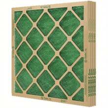 AAF Flanders, 20" X 25" X 1" Nested Glass MERV 1 Air Filter, 4 Pack