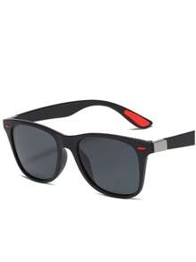 1 Stück modische klassische polarisierte Brille Herren quadratische Modebrillen Goggle Reisen Angeln Fahrrad Mode Brillen stilvolle Sommerbrille für Strand, Urlaub, Outdoor, Reisen