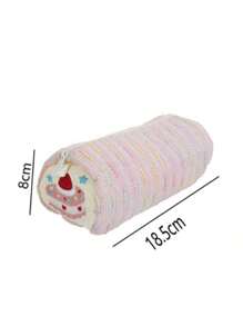 Cute Cartoon Strawberry Cake Pencil Case, Versatile Girly Stationery Storage Bag, Large Capacity Pencil Box For Students - Multicolor - View 11