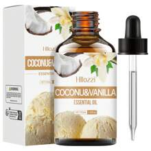Hllozzi 30ml/60ml/100ml Coconut Vanilla Essential Oil, Plant Extracted Coconut & Vanilla Essence, Long-Lasting Subtle Fragrance, Multi-Use For Face, Body, Diffuser, Massage, Skincare, Portable Bottle Design, Great Gift Choice For Holidays - Coconut Vanilla Essential Oil - View 9