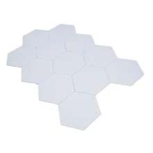 YUNRUX Acoustic Panel, Acoustic Treatments, High Density Soundproofing Wall - White - View 7