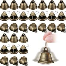 5/10/20pcs Craft Bells Bronze Metal Jingle Bells,Vintage Bells With Hook,DIY Wind Chimes,Dog Potty Training, Doorbell,Gift Wrap Wedding,Christmas Tree Decor DIY Supplies