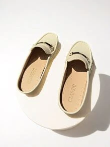 Women's Buckle Strap Flat Sandals, Versatile, Comfortable Beach Shoes, Casual Vacation Style, Fashionable Minimalist Leisure Shoes For Daily Wear