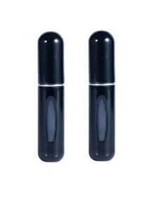 2 pièces Bouteille de parfum rose vif de 5 ml, bouteille de rangement de parfum, bouteille de vaporisateur rechargeable, bouteille de décantation de parfum, petite bouteille réutilisable