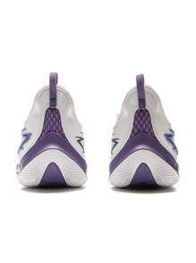 Li-Ning SONIC XIII 男士籃球鞋 專業運動 ABAV025 ABAV075 官方商店 - 白/礦紫色 - 查看 7
