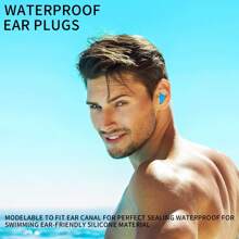 12只/6只/2只装可重复使用硅胶耳塞,防水降噪,适用于睡眠、游泳、音乐会、旅行、射击、打鼾、飞机、音乐家、摩托车、工作、返校季等场合,男女皆宜。 - 彩色 - 查看 8