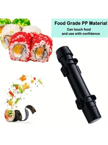 1个装寿司火箭模具 - DIY寿司卷制作器 - 简易寿司压模 - 初学者聚乙烯寿司制作套装 - 厨房小工具 - 彩色 - 查看 11