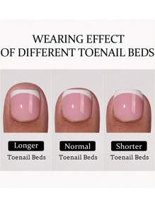 150 片短方形棕色/粉色/裸色按压式凝胶指甲，适用于手/脚趾，15 种尺寸可选，短法式哑光假脚趾甲，适合女士和女孩脚趾甲装饰指甲用品指甲 - 彩色 - 查看 6