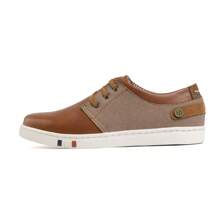 Men's Fashion Sneakers Flexible And Soft - màu nâu - Xem 2
