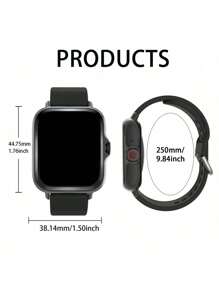 SIMSONLAB 智能手表，支持无线通话/拨号、多应用提醒、男女通用、运动手表功能、可自定义壁纸，兼容 iOS/Android 系统 - 彩色 - 查看 9