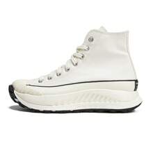 Converse 2024 男女通用 Chuck 70S SEASONAL 帆布高帮运动鞋 A01682C - 白色 - 查看 1