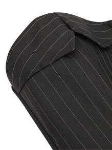 Women's Underbust Vintage Striped Corset, Body Shaping Tank Top For Stage Performance, Role Playing, Daily Wear, Corset Top