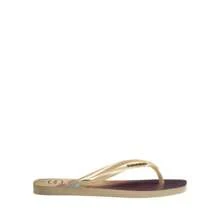 Havaianas Women's Slim Square  Flip Flop Sandals | Fall Fashion | Women Flip-Flops - Kem bơ - Xem 5