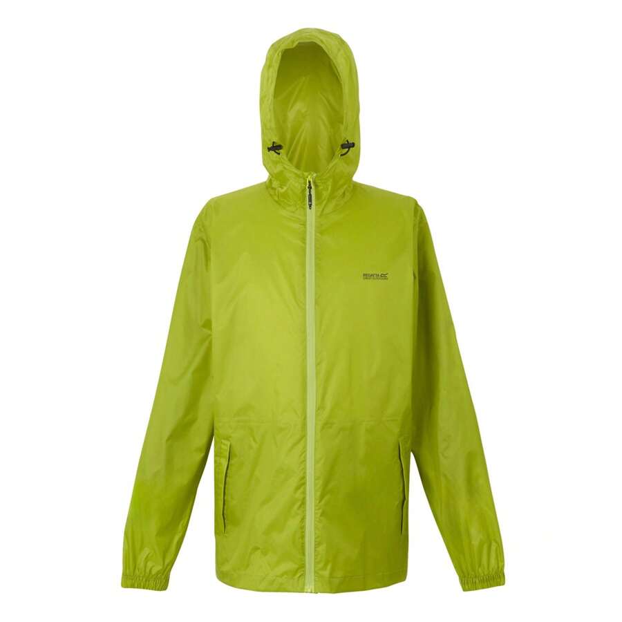 Regatta Mens Pack It III Waterproof Jacket (Grenoble Green) - Olive Green - View 1