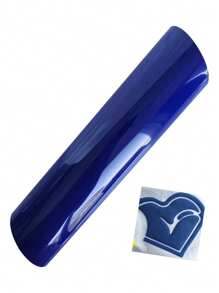 CHEONET 3D 立体压纹热转印乙烯基卷材 - 9.8 英寸 x 5 英尺，1 卷装，熨烫式，适用于 T 恤、包袋和纺织品，耐高温烫金雕刻膜，混色